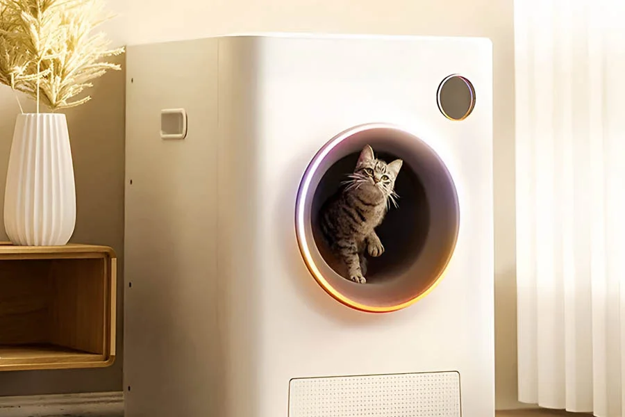 automatic cat litter cleaner